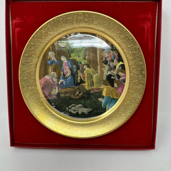 Vintage PICKARD 1979 Limited Edition Christmas Plate The Adoration of the Magi - Picture 3 of 6